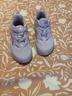 Reebok Kids Lavender Mesh Athletic Sneakers